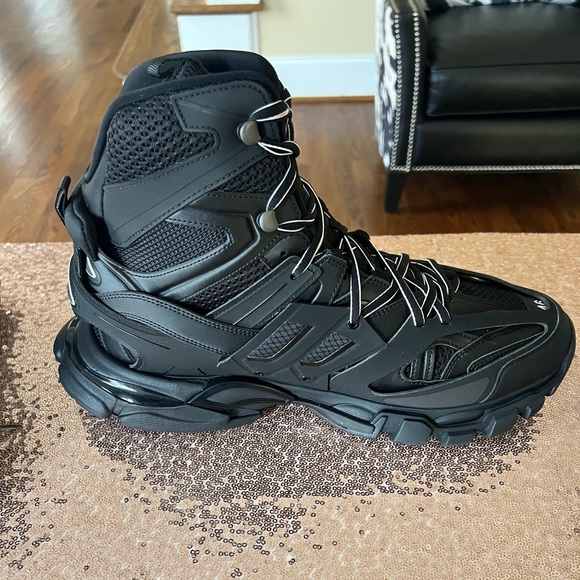 Brand New Black Balenciaga Sneakers size US 13 - Picture 7 of 8